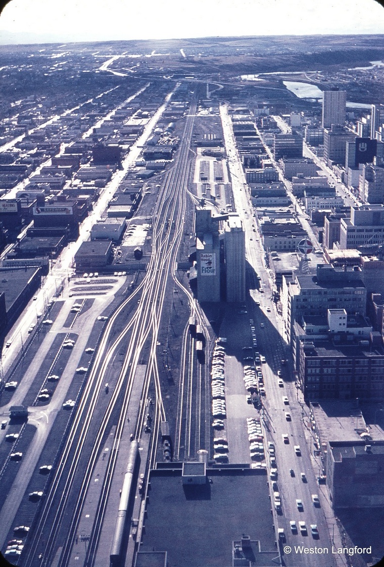  from the new Palliser Square office tower building. April 19, 1969