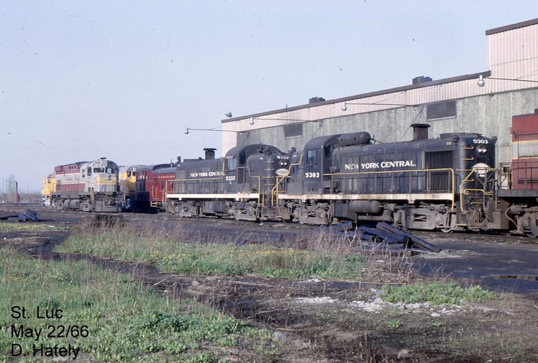 New York Central NYC Fairbanks Morse Erie Built #5001 Orig Slide W Detroit  1961 – Priordei l'oli de catalunya