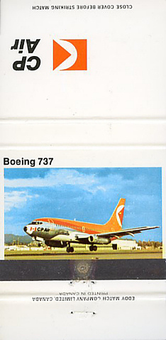 CP AIR "Boeing 737"