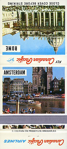 CP AIR Rome / Amsterdam