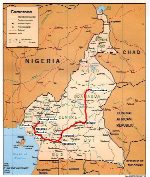 Cliquez pour aggrandir la carte Carte du réseau Camrail
