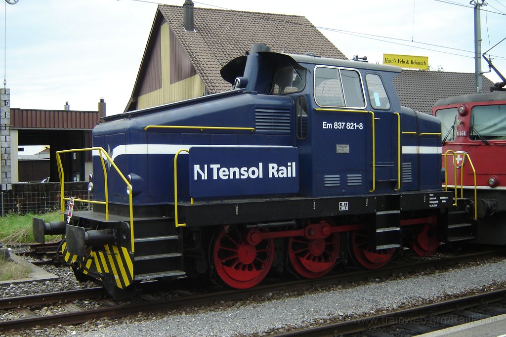 1369-0023-160807.jpg - Tensol Rail Em 837.821-8 / Hinwil 16.8.2007