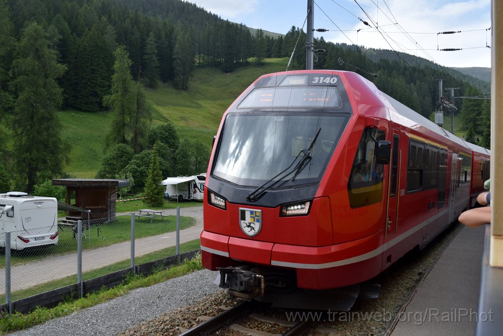 9827-0036-140625.jpg - RhB ABe 4/16 3140 / Davos-Glaris 14.6.2025