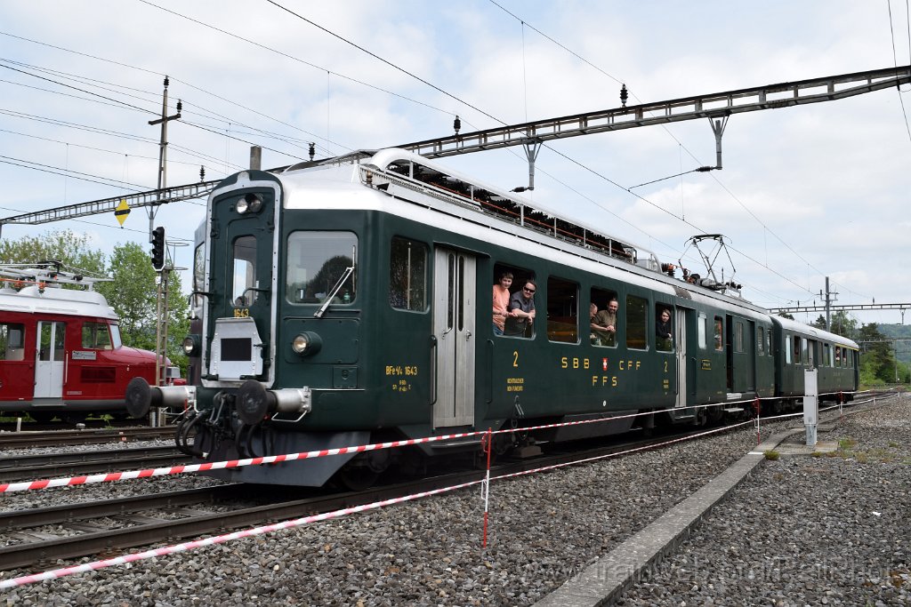 9676-0034-270425.jpg - SBB-CFF BFe 4/4 1643 + ABt 1715 / Etzwilen 27.4.2025
