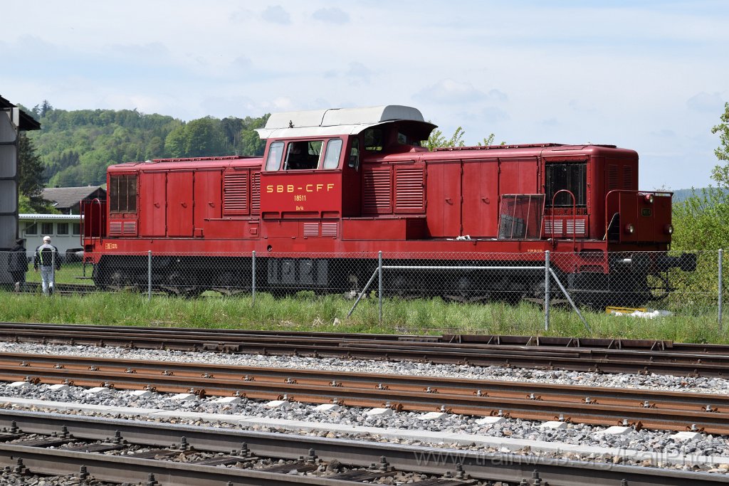 9676-0046-270425.jpg - SBB-CFF Bm 6/6 18511 / Etzwilen 27.4.2025