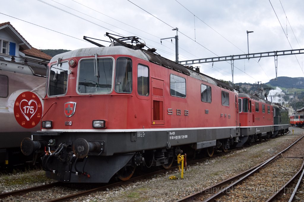 9356-0043-140924.jpg - SBB-CFF Re 4/4" 11130 + Re 4/4" 11193 + Re 4/4" 11161 + Re 4/4" 11141 / Balsthal (Dépot) 14.9.2024