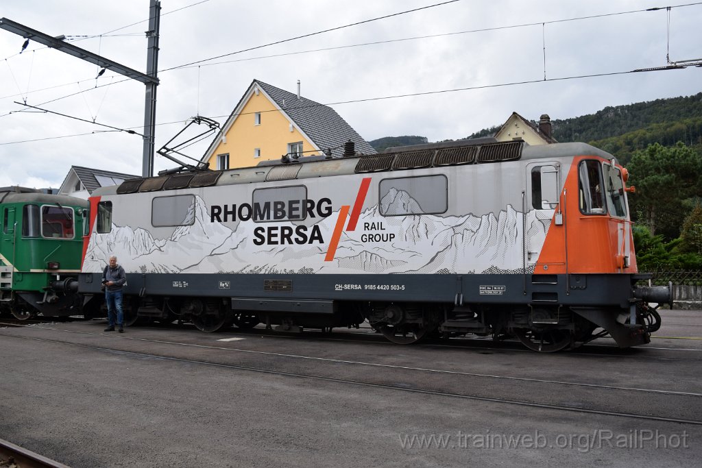 9357-0018-140924.jpg - Sersa Re 420.503-5 "Valentina" / Balsthal (Dépot) 14.9.2024