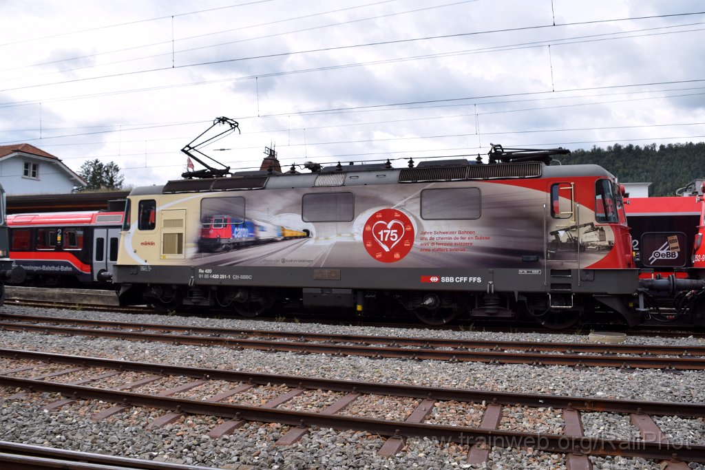 9358-0035-140924.jpg - SBB-CFF Re 420.251-1 "175 ans de chemin de fer en Suisse" / Balsthal (Dépot) 14.9.2024