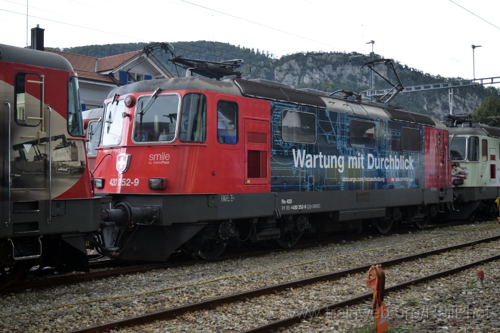 9362-0010-140924.jpg - SBB-CFF Re 420.252-9 "Wartung mit Durchblick" / Balsthal (Dépot) 14.9.2024