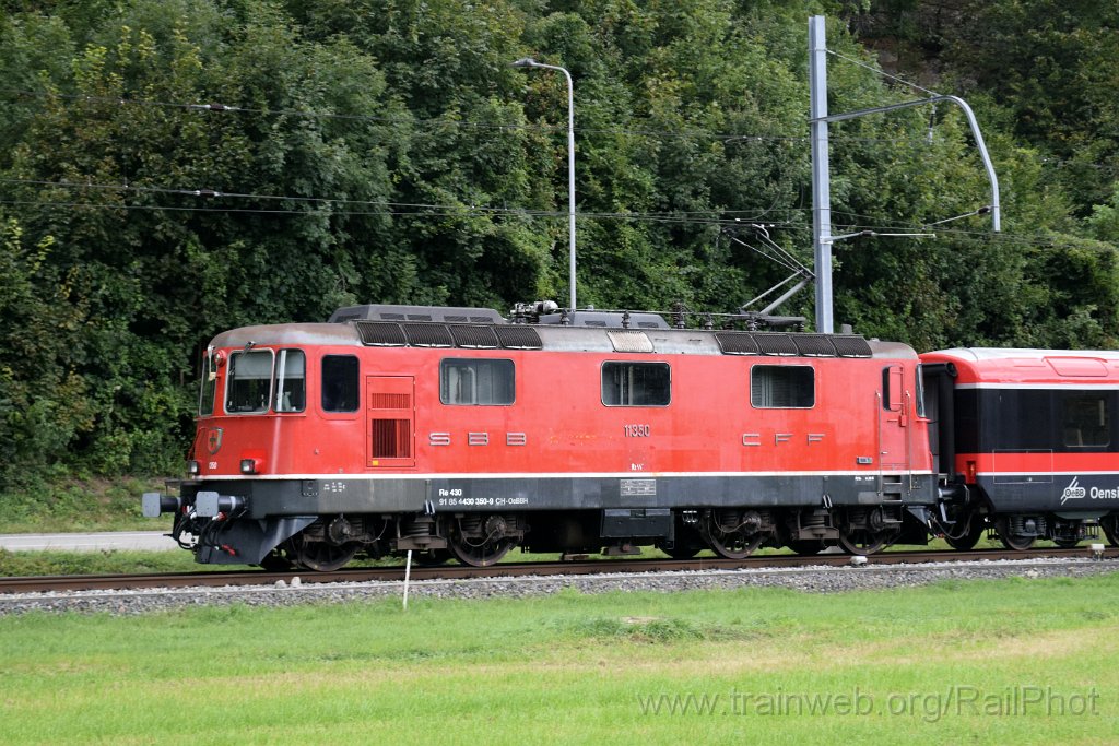 9364-0046-140924.jpg - OeBB Re 4/4"' 11350 / Aeussere Klus 14.9.2024