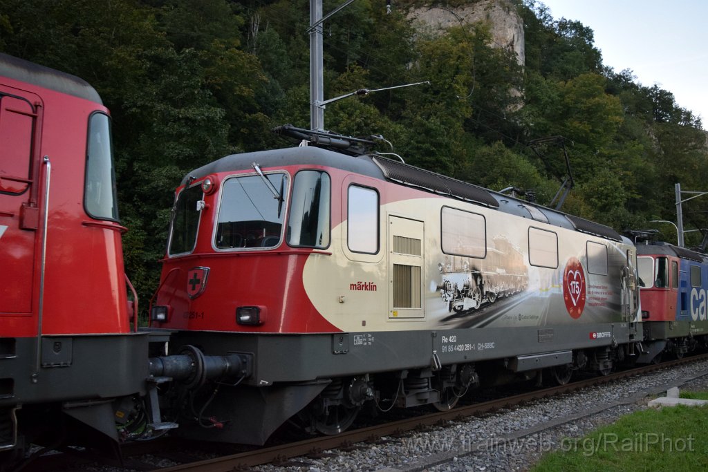 9371-0045-140924.jpg - SBB-CFF Re 420.251-1 "175 ans de chemin de fer en Suisse" / Aeussere Klus 14.9.2024