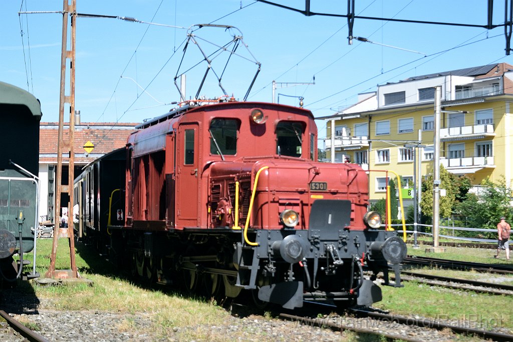 9339-0028-070924.jpg - HSTB De 6/6 15301 / Hochdorf (Remise) 7.9.2024