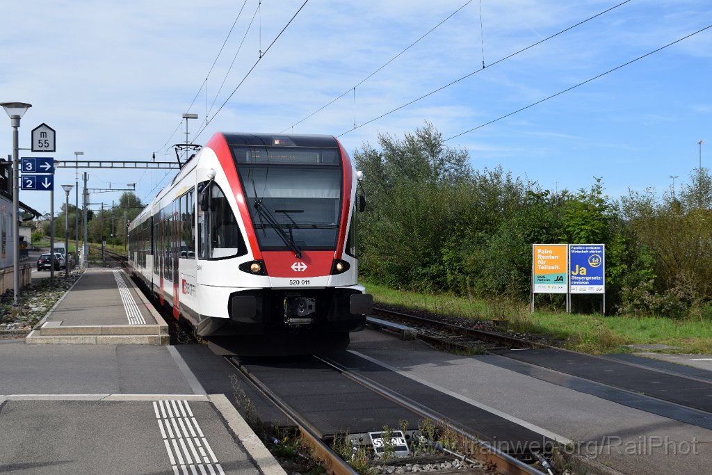 9344-0024-070924.jpg - SBB-CFF RABe 520.011 "Ballwil" / Eschenbach 7.9.2024