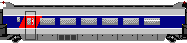 TGV 23000 Gris Atlantique 