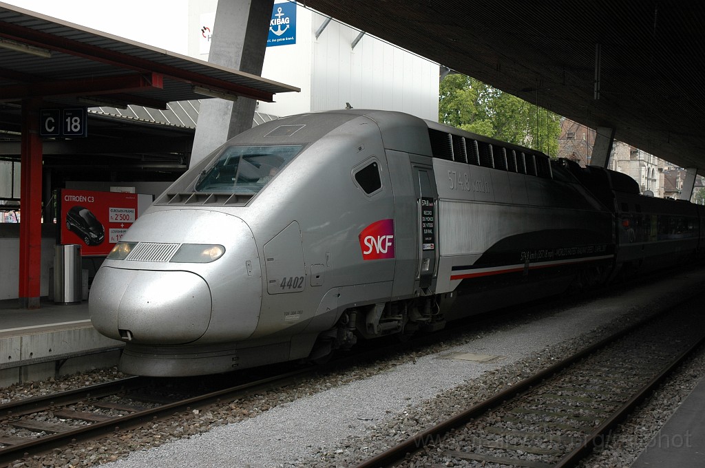 2160-0002-050811.jpg - SNCF TGV 384.003 «574.8 Km/h» / Zürich HB 5.8.2011