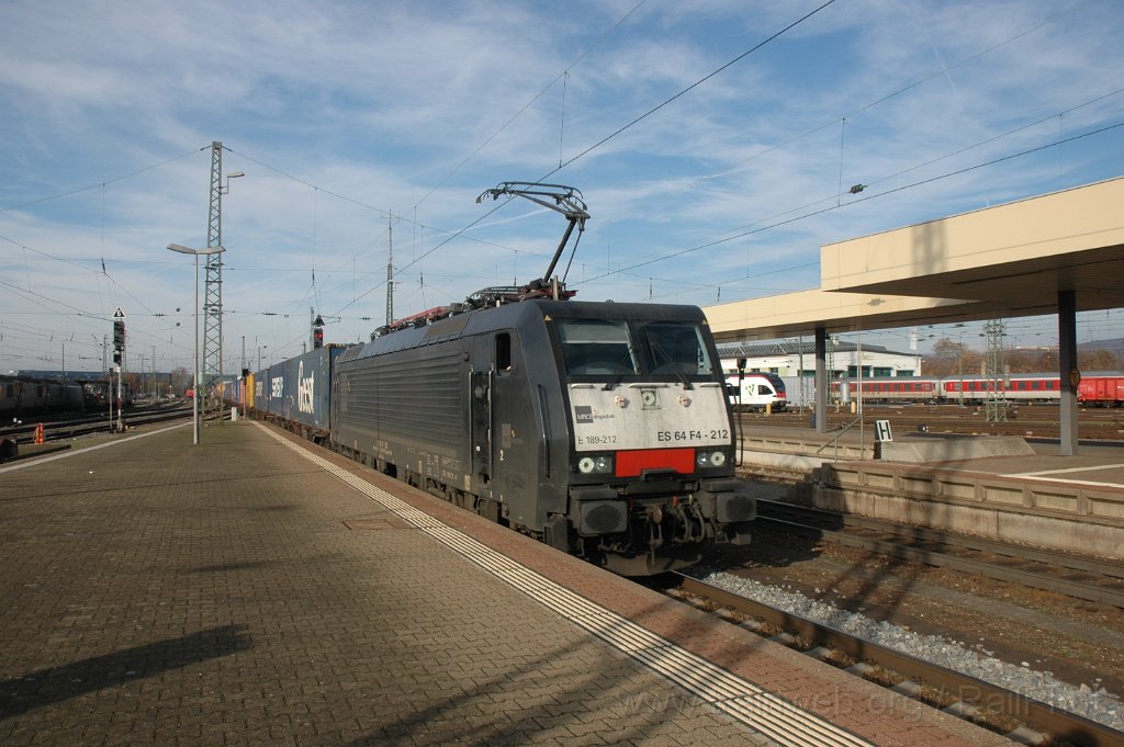 2674-0046-171112.jpg - MRCE 189.212-4 / Basel Badische Bahnhof 17.11.2012