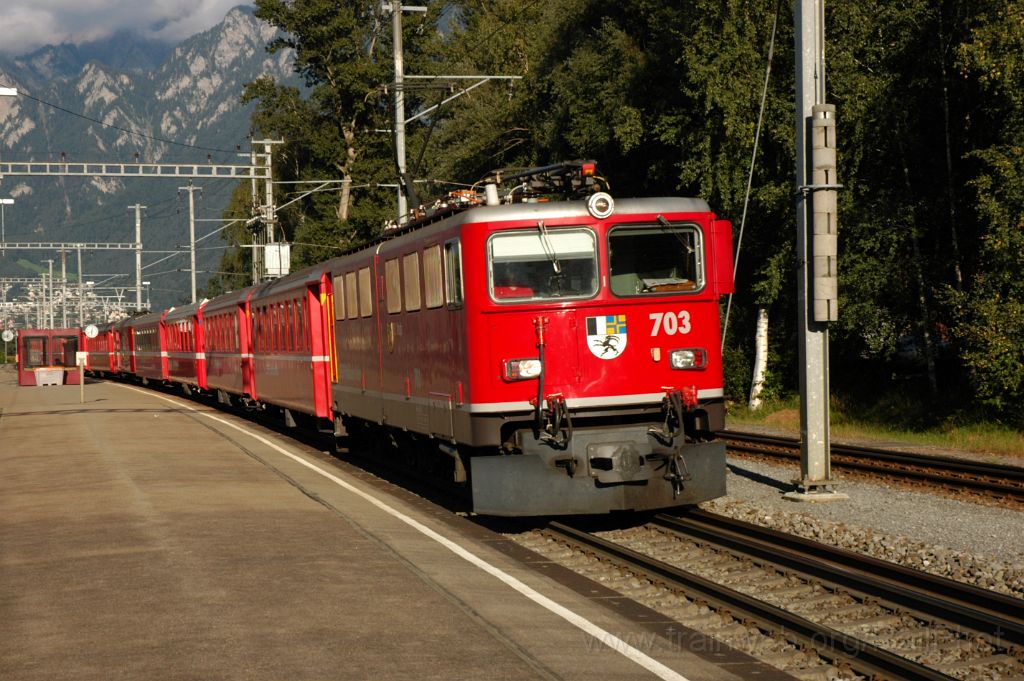 3258-0031-140914.jpg - RhB Ge 6/6'' 703 "St.Moritz" / Felsberg 14.9.2014