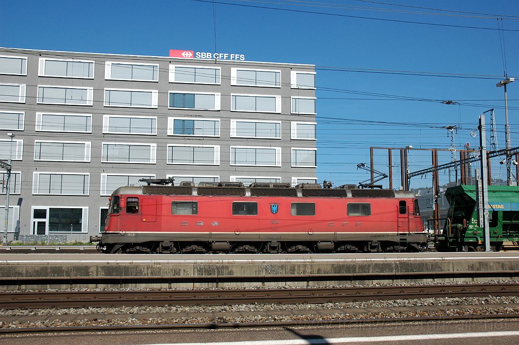 3273-0017-230914.jpg - SBB-CFF Re 6/6 11654 "Villeneuve" / Zürich-Altstetten 23.9.2014