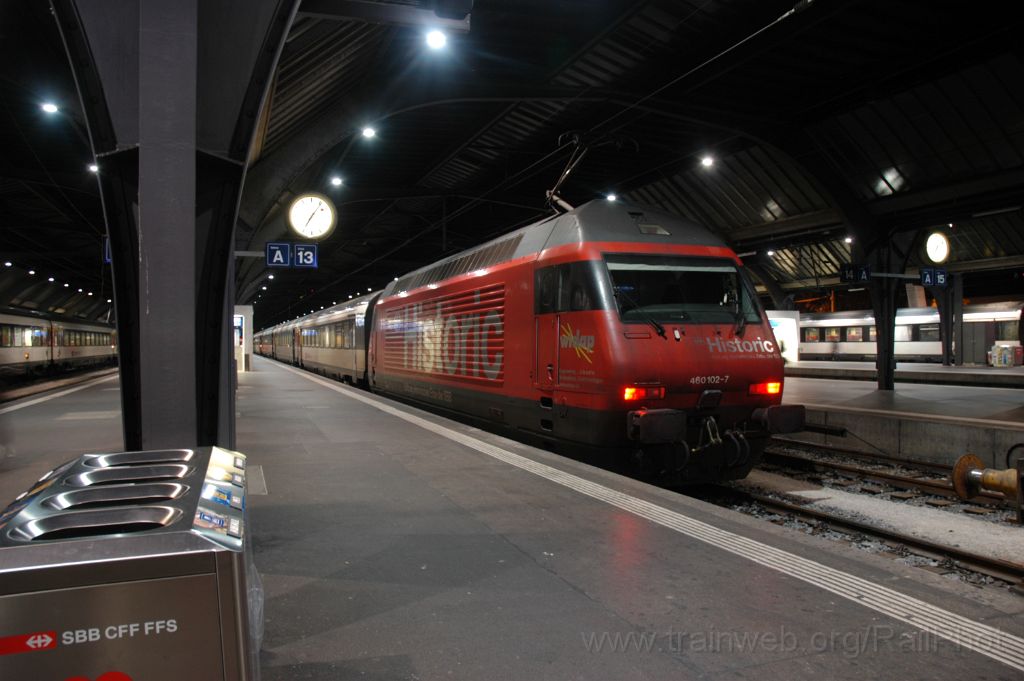 3395-0022-191114.jpg - SBB-CFF Re 460.102-7 "Lägern" / Zürich HB 19.11.2014