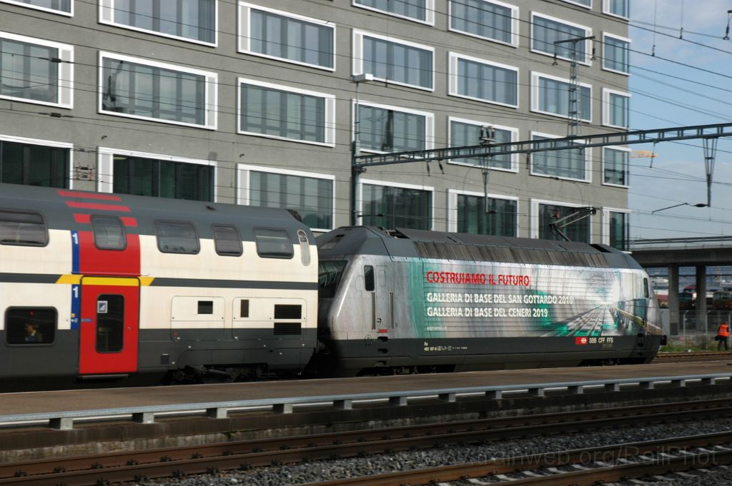 3397-0005-241114.jpg - SBB-CFF Re 460.107-6 "Glärnisch" / Zürich-Altstetten 24.11.2014