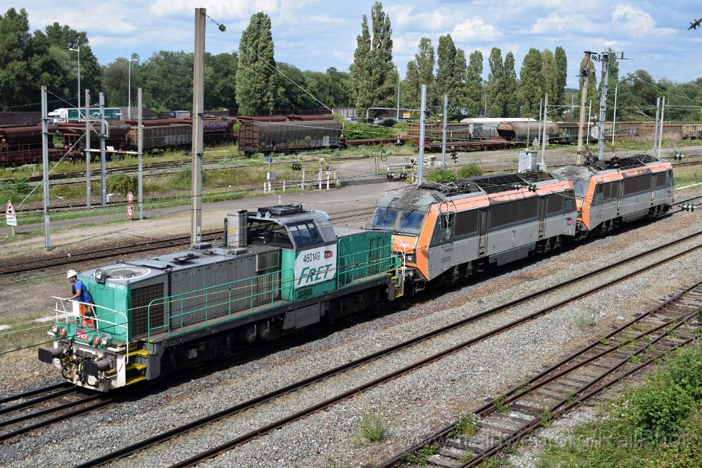 4550-0016-200717.jpg - SNCF BB 26199 "St.Pierre-des-Corps" + BB 26209 "Ste.Foy la Grande" + BB 60149 / Mulhouse-Nord 20.7.2017