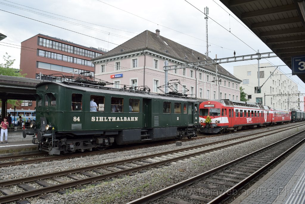 9152-0005-080624.jpg - SiTB FCe 2/4 84 + RM RBDe 566.222-6 + Bt 922 / Schlieren 8.6.2024