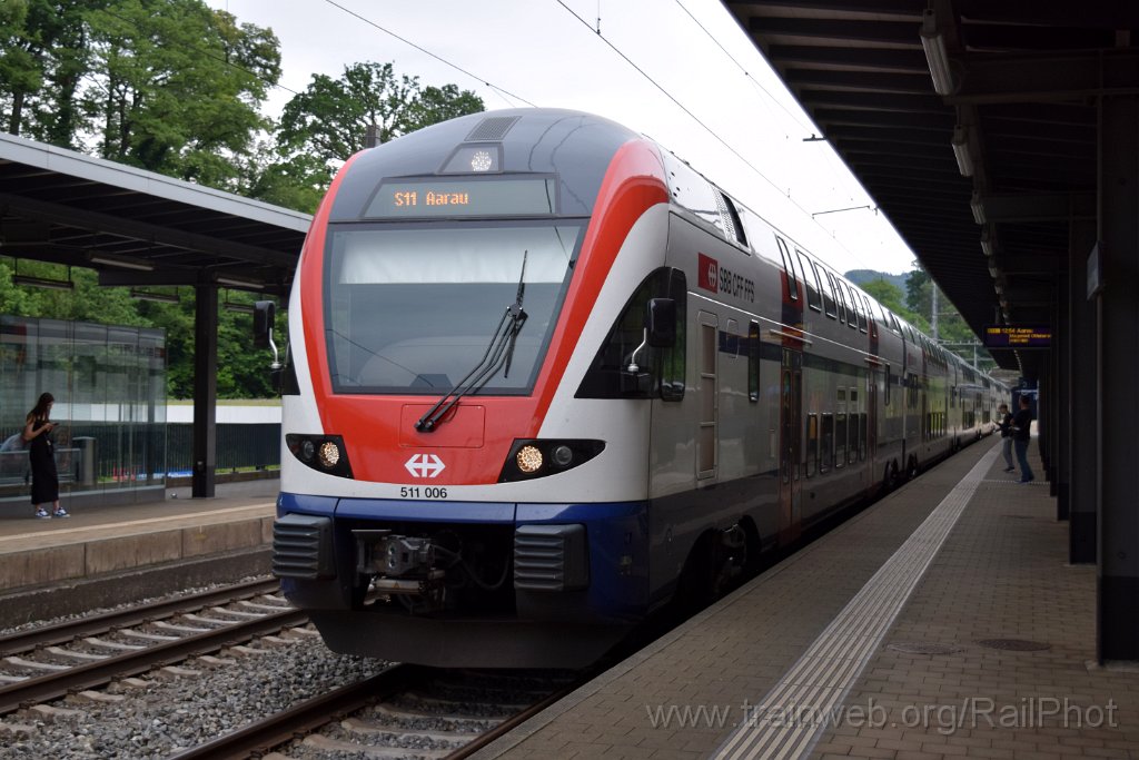 9156-0030-080624.jpg - SBB-CFF RABe 511.006 / Mellingen Heitersberg 8.6.2024