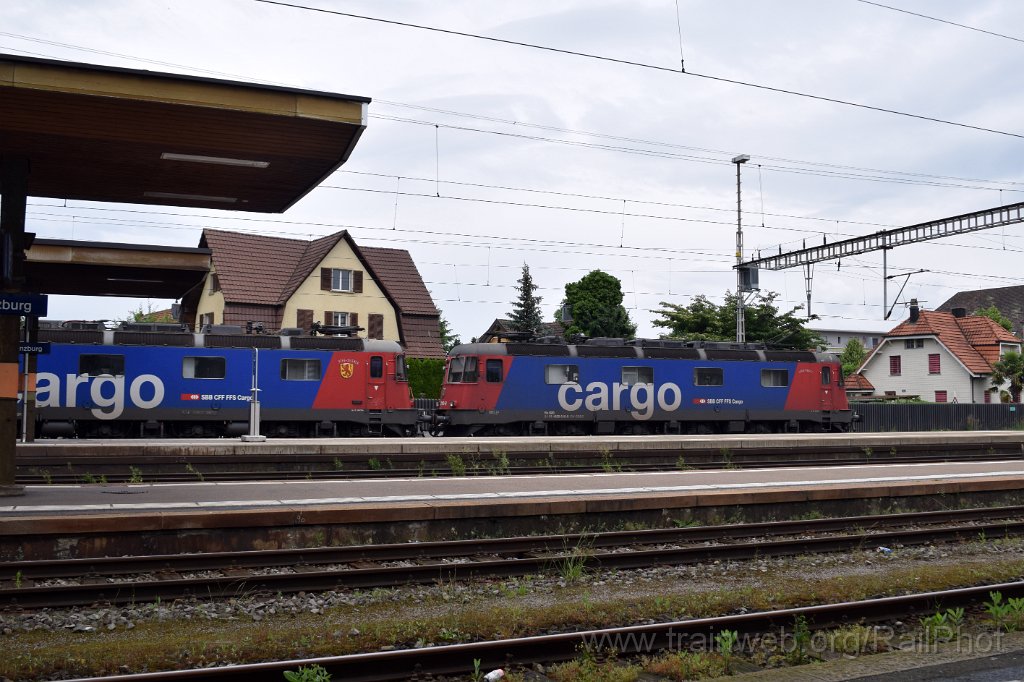 9159-0014-080624.jpg - SBB-CFF Re 620.010-9 "Spreitenbach" + Re 620.083-6 "Amsteg - Silenen" / Lenzburg 8.6.2024