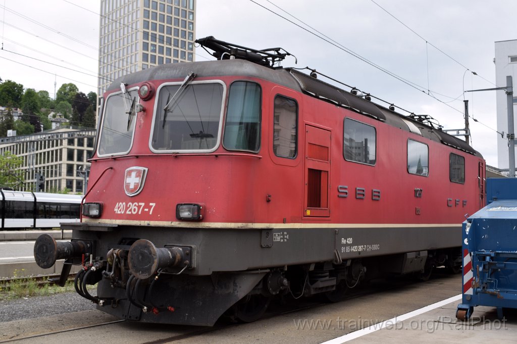 9165-0019-150624.jpg - SBB-CFF Re 4/4" 11267 / St.Gallen HB 15.6.2024