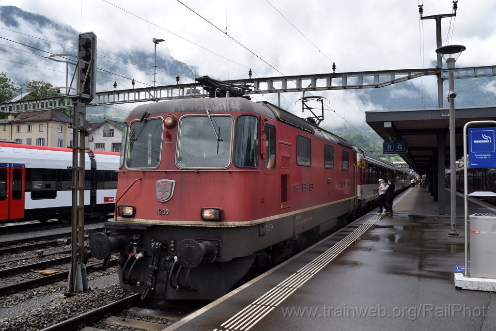 9191-0042-300624.jpg - SBB-CFF Re 4/4" 11200 / Arth-Goldau 30.6.2024