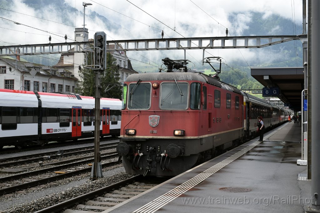 9191-0048-300624.jpg - SBB-CFF Re 4/4" 11200 / Arth-Goldau 30.6.2024