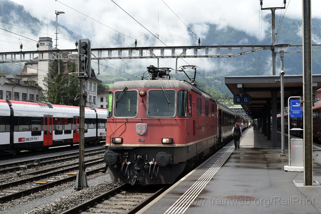 9192-0002-300624.jpg - SBB-CFF Re 4/4" 11200 / Arth-Goldau 30.6.2024