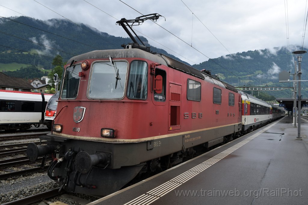 9194-0010-300624.jpg - SBB-CFF Re 4/4" 11200 / Arth-Goldau 30.6.2024