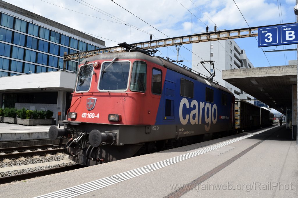 9202-0045-110724.jpg - SBB-CFF Re 420.160-4 / Zürich-Altstetten 11.7.2024