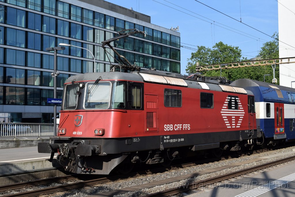 9218-0049-190724.jpg - SBB-CFF Re 420.223-0 / Zürich-Altstetten 19.7.2024