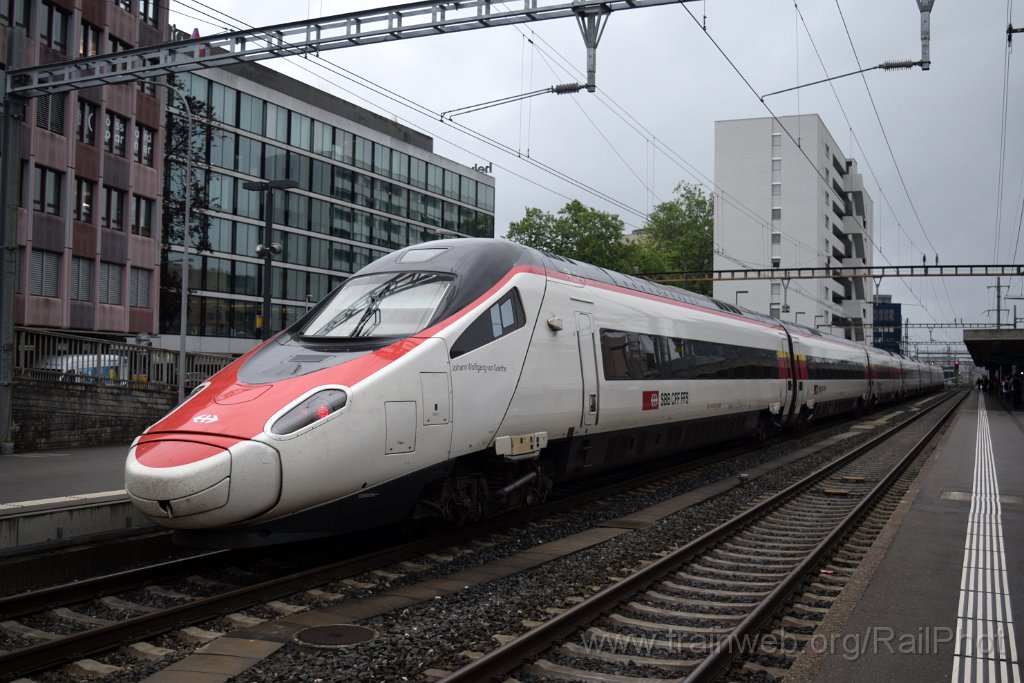 9232-0040-220724.jpg - SBB-CFF RABe 503.022 "Johann Wolfgang von Goethe" / Zürich-Altstetten 22.7.2024