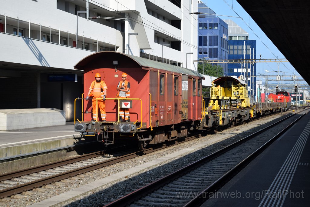 9233-0045-250724.jpg - SBB Xs 419 + Aem 940.007-8 / Zürich-Altstetten 25.7.2024