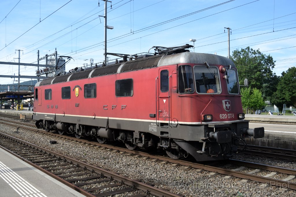 9235-0044-250724.jpg - SBB-CFF Re 6/6 11677 "Neuhausen am Rheinfall" / Dietikon 25.7.2024