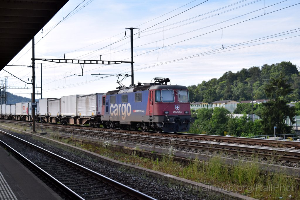 9242-0007-260724.jpg - SBB-CFF Re 420.247-9 / Killwangen-Spreitenbach 26.7.2024