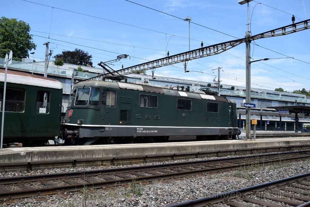 9247-0039-270724.jpg - SBB-CFF Re 4/4" 11161 / Schaffhausen 27.7.2024