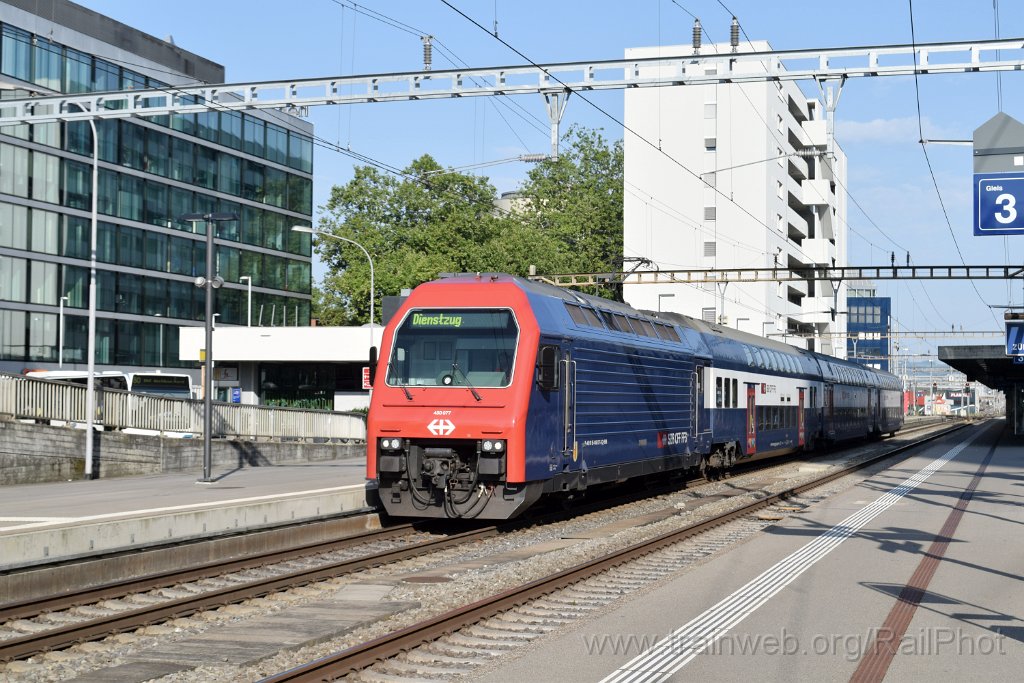 9252-0039-300724.jpg - SBB-CFF Re 450.077-3 "Oberstammheim" / Zürich-Altstetten 30.7.2024