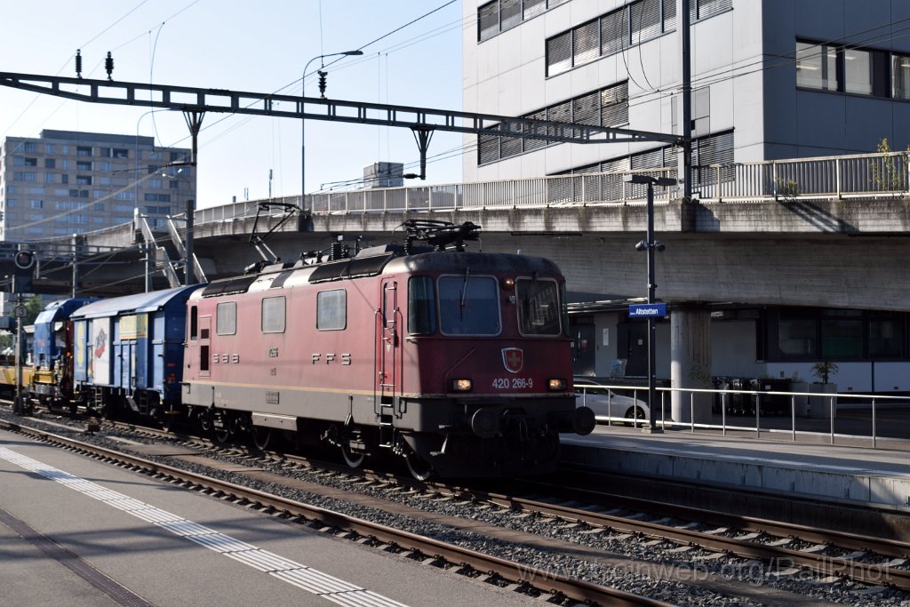 9253-0001-300724.jpg - SBB-CFF Re 4/4" 11266 / Zürich-Altstetten 30.7.2024