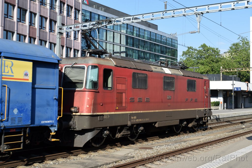 9253-0006-300724.jpg - SBB-CFF Re 4/4" 11266 / Zürich-Altstetten 30.7.2024