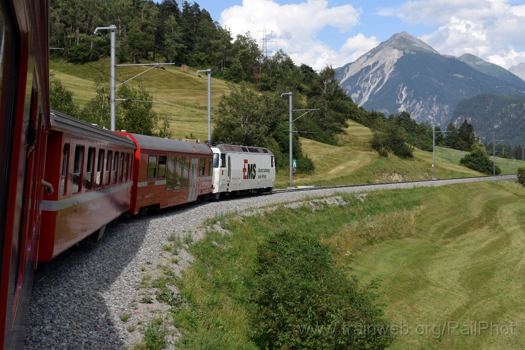 9261-0030-010824.jpg - RhB Ge 4/4"' 643 "Vals" / Surava 1.8.2024