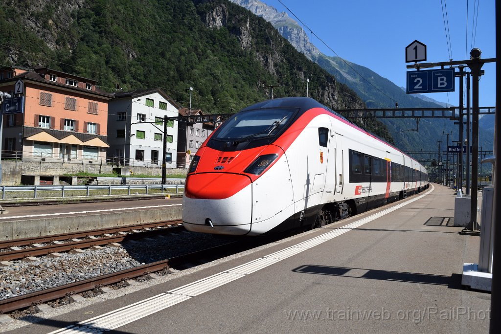 9276-0030-100824.jpg - SBB-CFF RABe 501.025 "Genève" / Erstfeld 10.8.2024