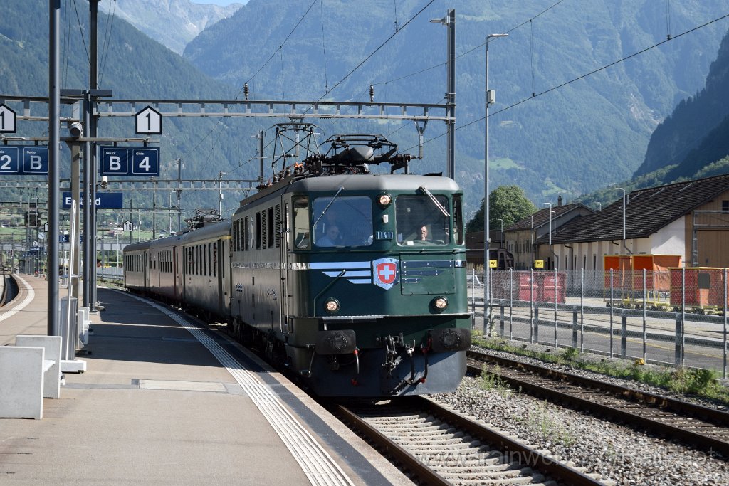 9277-0027-100824.jpg - SBB-CFF Ae 6/6 11411 "Zug" / Erstfeld 10.8.2024