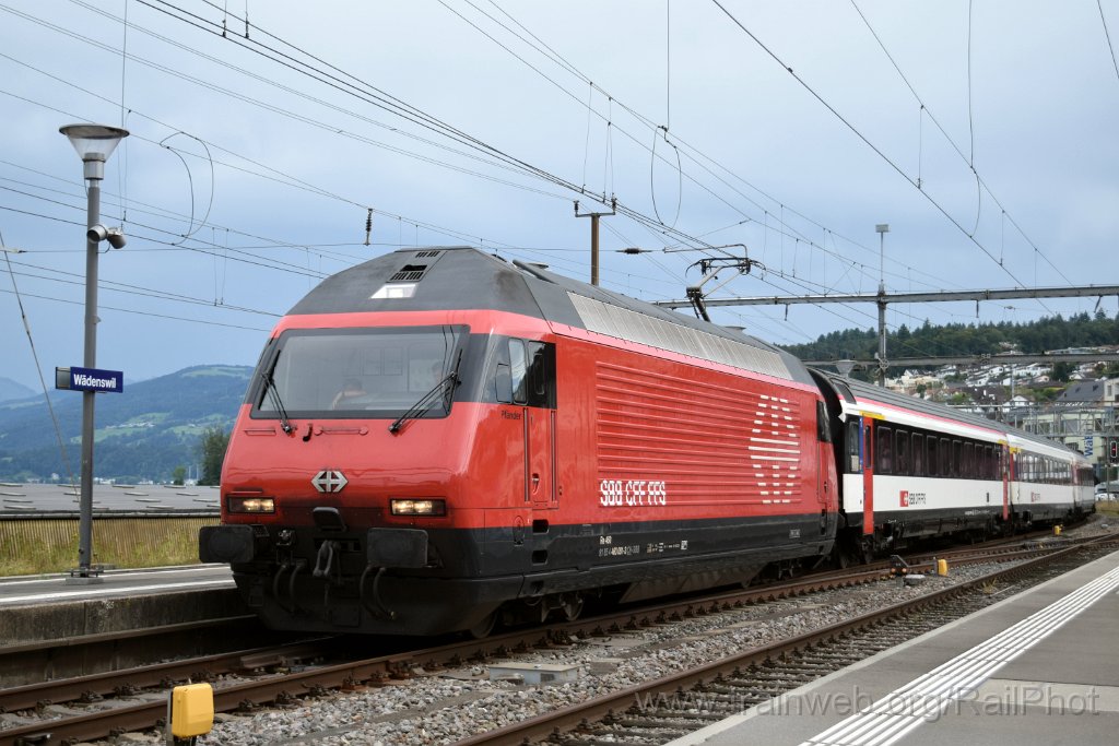 9281-0016-140824.jpg - SBB-CFF Re 460.081-3 "Pfänder" / Wädenswil 14.8.2024