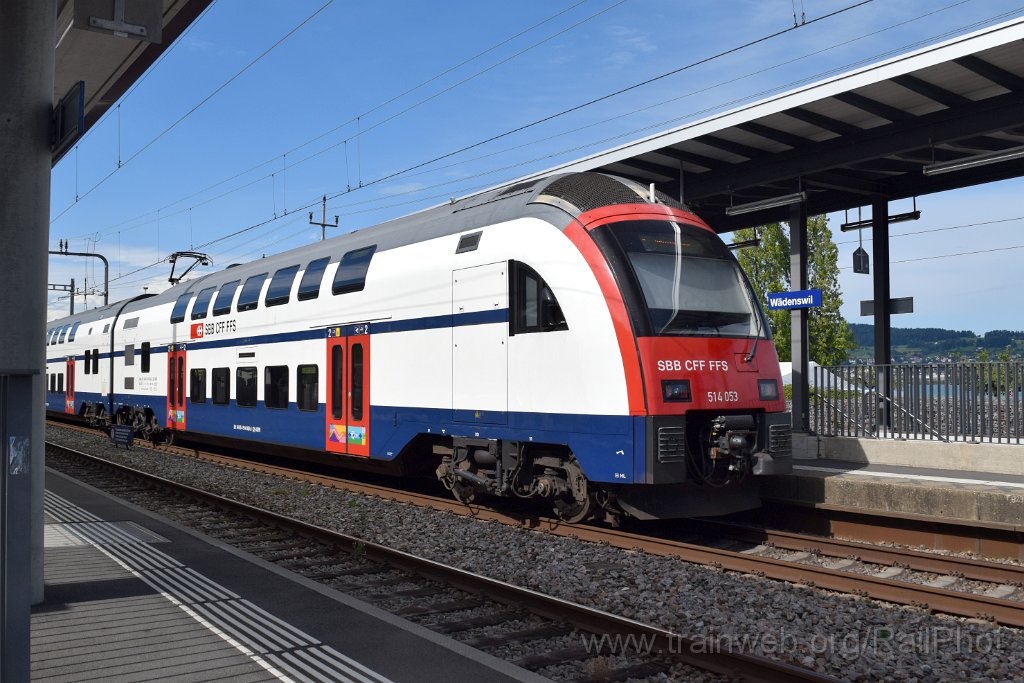 9283-0023-140824.jpg - SBB-CFF RABe 514.053 "Elsau" / Wädenswil 14.8.2024