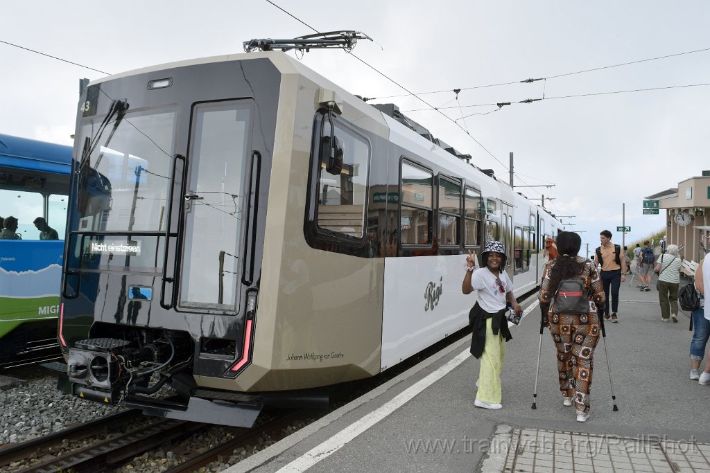 9286-0025-160824.jpg - RB Bhe 4/6 43 "Johann Wolfgang von Goethe" / Rigi-Kulm 16.8.2024