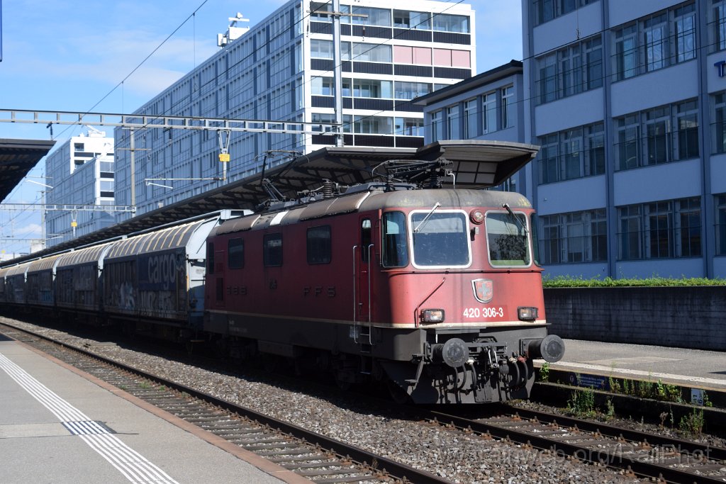 9290-0037-190824.jpg - SBB-CFF Re 4/4" 11306 / Aarau 19.8.2024